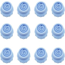 Elitzia Repuestos Para El Cuidado Facial, Kit De Belleza Para La Piel, Hidrodermoabrasión, Exfoliante Con Agua, Puntas De Silicona, Vórtice Medio, 12 Piezas Para Máquina De Belleza Et89 Etlb246 O Etlb