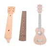 Ukulele Neck Okoume Wood Rosewood Fingerboard Musical Instrument Accessories(23po )
