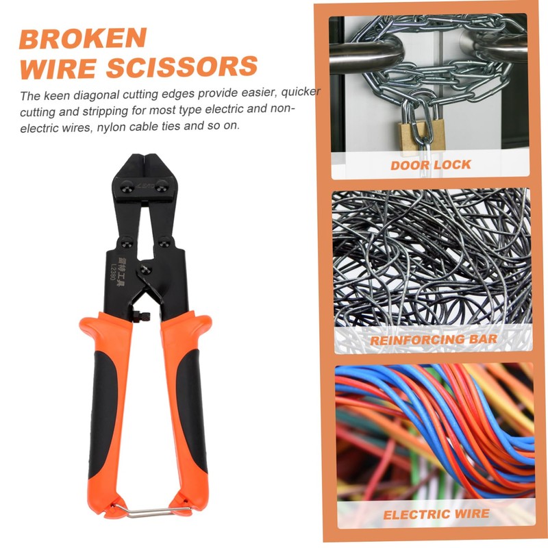 COHEALI Multi Function Wire Cutter with Ergonomic Handle Heavy Duty