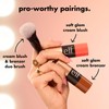 E.l.f. Soft Glam Cream Blush Stick, Rubor en Crema, Acabado