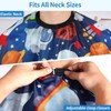 Kids Barber Cape with Neck Duster Brush, Professional Salon Hair