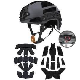 FMATAL GEAR FMA CM Ballistic Helmet Fast Airsoft Tactical Helmet for Paintball Outdoor Sports Hunting Shooting (BK, LXL)