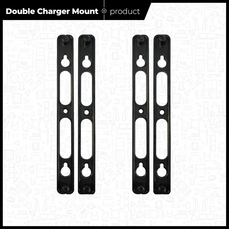 StealthMounts Makita Charger Mount - 2 Pack (Double Charger) |
