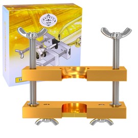 Adjustable Trumpet Mouthpiece Puller for Brass Instruments Accessories Trumpet Trombone Horn Euphonium (Gold)