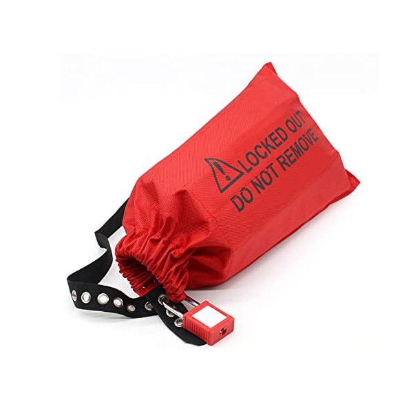 38mm Shackle Padlock Lockout Tagout Lock Bags,Industrial Electrical Equipment Security