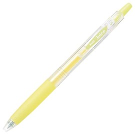 Pilot Juice 0.5mm Color Gel Ink Ballpoint Pen, Pastel Yellow (LJU-10EF-PY)