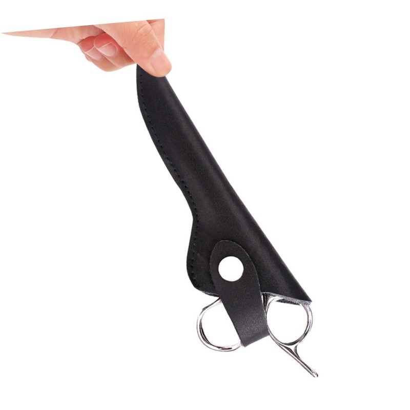 WOONEKY 2pcs Hair Cutting Shear Razor Cases Barber Shears Cover