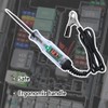 Car Voltage Tester Pen with Alligator Clip,DC 3-48V Test Light