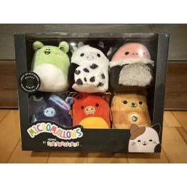 Squishmallow New Squishmallows Select Series Squishville Micromallows Box Set of 6 Mini Plush