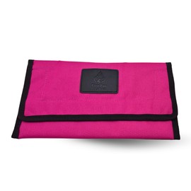 FireBar Labs Smell Proof Travel Wallet & Cash Bag with Hidden Lock – Odor-Free, Water-Resistant, Compact Design (Bold Pink)