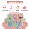 Zilphoba 2pcs Honeycomb Silicone Mold, Non-Stick 19 Cavities Bee Silicone