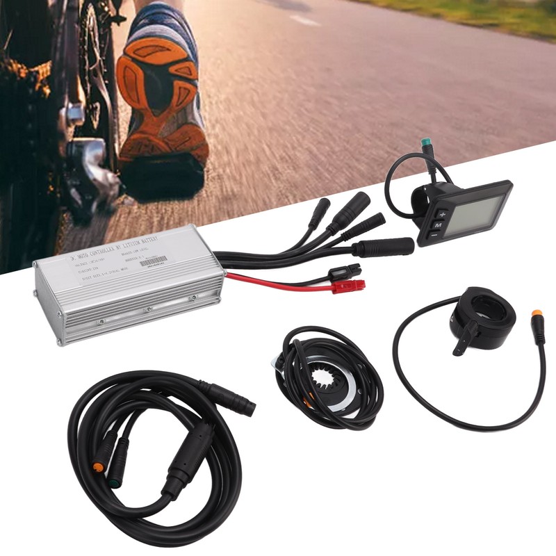Electric Bike Motor Controller 22A Electric Bicycle Modification Kit with
