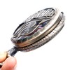 CokinkiDs Vintage Animate Fairy Tail Pattern Pocket Watch Hollow Natus