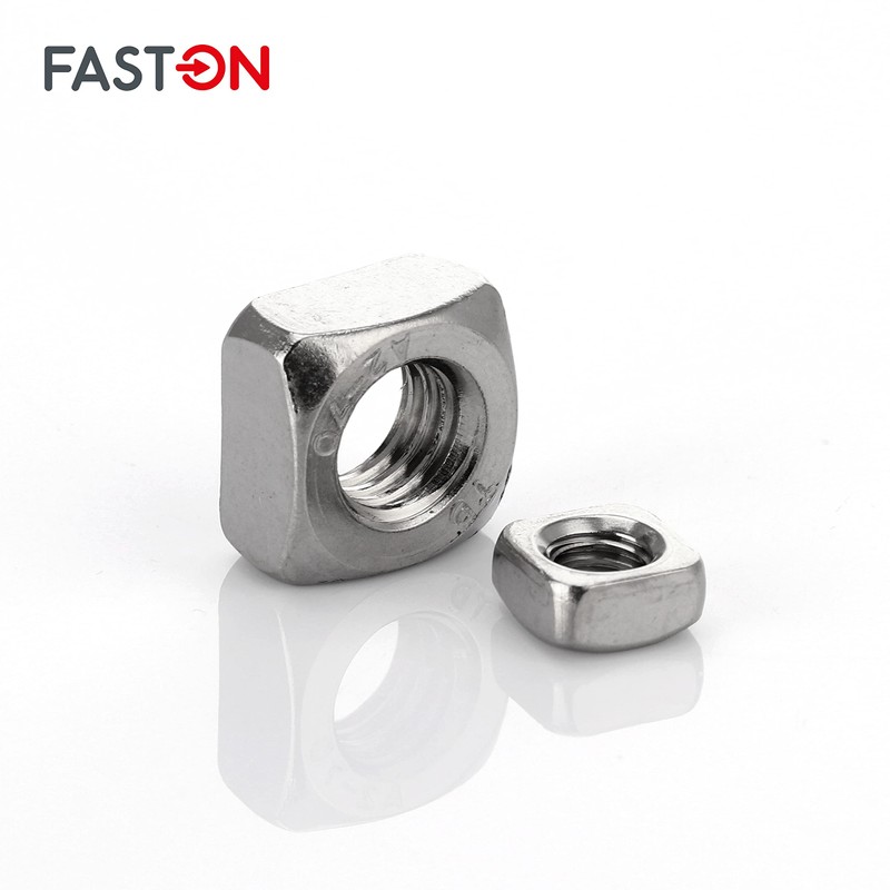 FASTON Square Nuts M6 Stainless Steel A2 V2A (Pack of