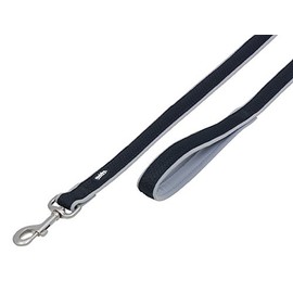 Nobby Preno Mesh Dog Lead, 120 cm/25-35 mm, Gray