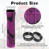 Bicycle Grips Ergonomic Rubber MTB Grips with Aluminium Lock and