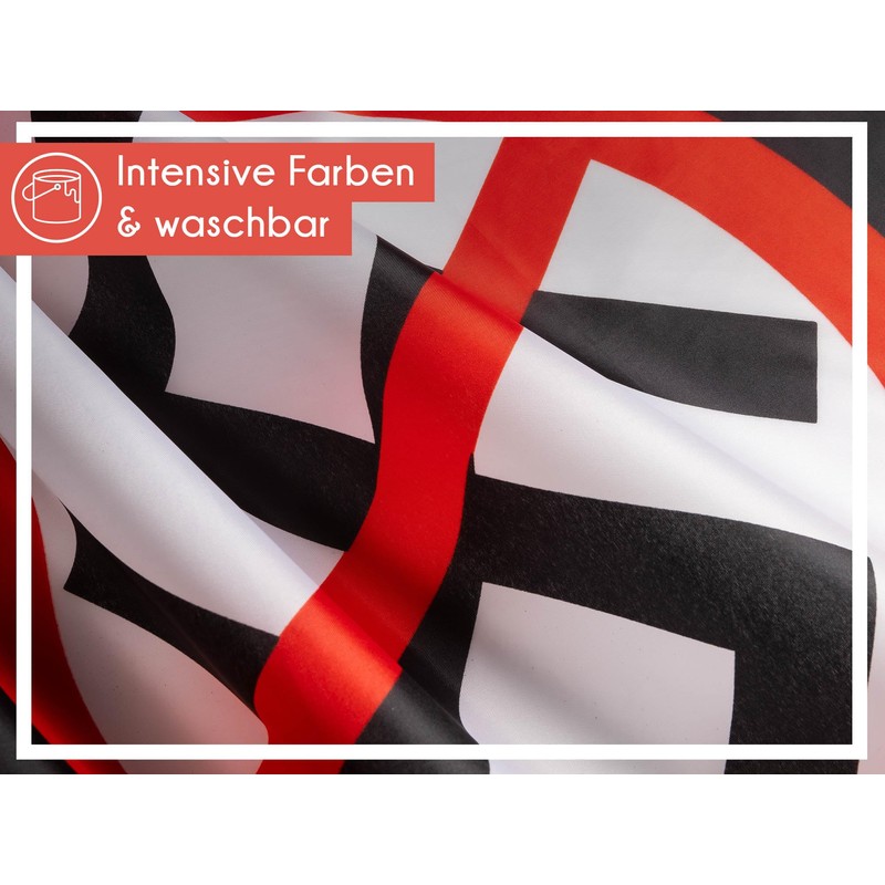 PHENO FLAGS Flag Against s – 90 x 150 cm