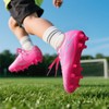DREAM PAIRS Boys Girls Soccer Cleats Kids Youth Firm Ground