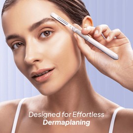 MyMed 10R Blades Dermaplaning Razor for Women Face 10R Blades with Scalpel Handle - Pack of 15 Dermaplane Blades Scalpel 10R + Dermaplane Handle #3, Size 10R Scalpel Blades, Dermaplane Blades 10R