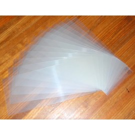 Heavy Duty 14mil Mylar Stencil Sheets - .014" Thick Polyester Sheet 4"x9" (12-Pack)