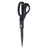 Sewing Scissors 10in Black High Manganese Steel Iron Ergonomic Curved