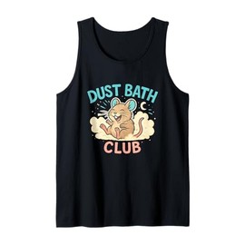 Dust Bath Club Funny Degu Scene Tank Top
