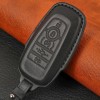 Unbranded 5-Buttons Remote Key Fob Leather Case Cover Holder For