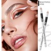 12PCS White Eyeliner Pencil, Highly Pigmented Waterproof Eyeliner Pen, Multi-Purpose
