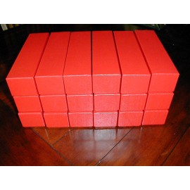 Guard House 18 Red Cardboard Storage Box Boxes 2x2x9 for 2x2 Coin Holders Flips & Slides