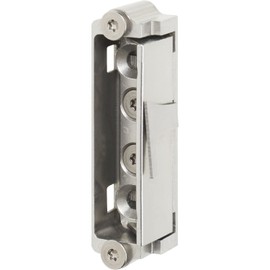 EFF-EFF Effeff 1410-F6-00 Replacement Piece with Two FaFix Adjustment Ranges and Latch Guide Door Fitting for Electric Door Openers, Galvanised Steel 1410-6, Silver