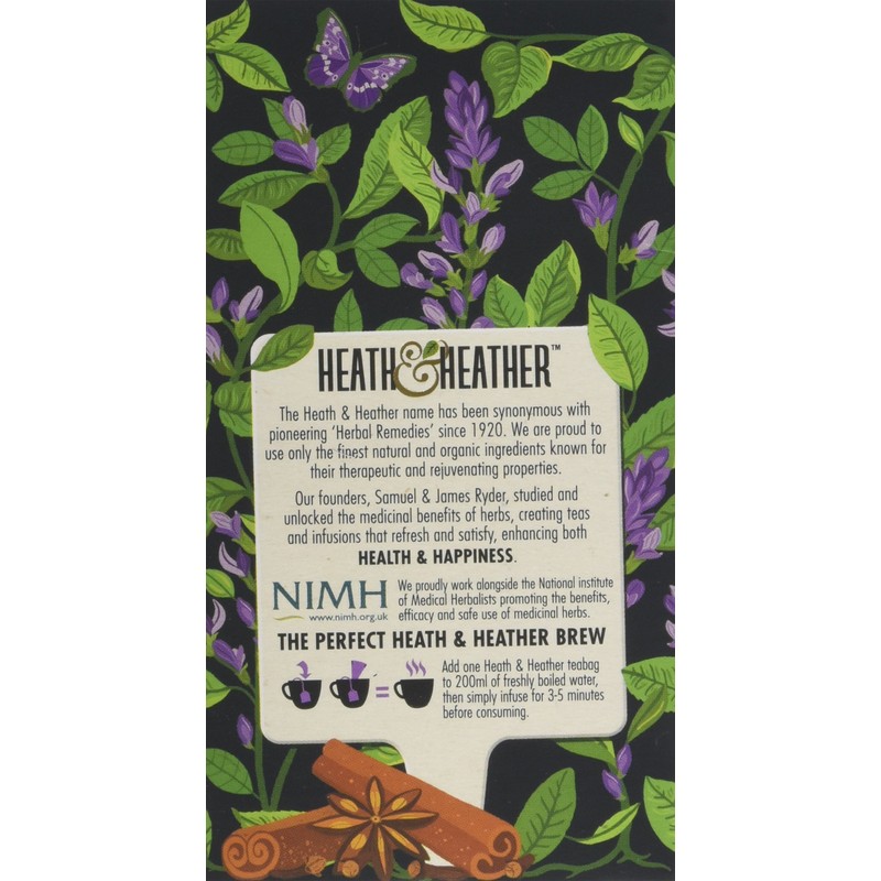 Heath & Heather - Organic Oriental Chai & Liquorice Tea