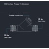 Midline Valve 327S100-NL Press Y-Strainer Valve, 1”, Brass