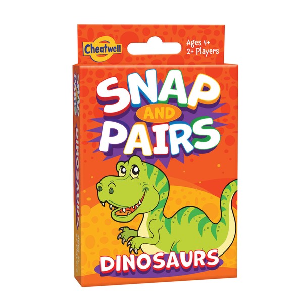 Cheatwell Games Snap + Pairs Dinosaurs