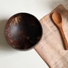 Coconut Bowl Set Leakage Proof Reusable Hand Polished Coconut Shell