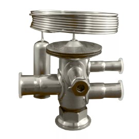 Danfoss 068U2207 1/8 - 2.5TR Expansion Valve Body, TUAE, R134a,R513A, 3/8x1/2 in