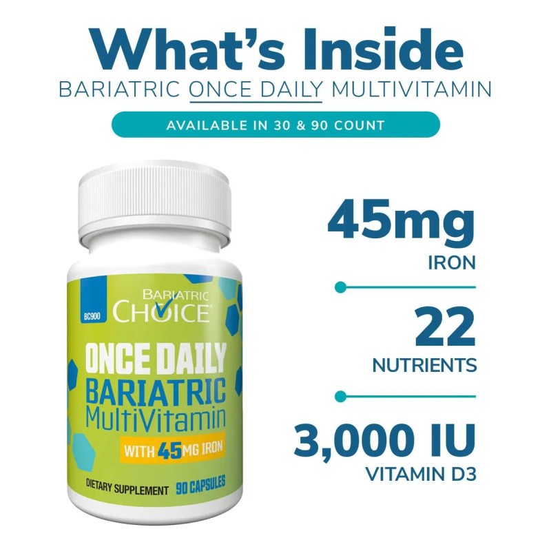 Multivitaminico Bariatrico Diario Bariatric Choice 90 Cap