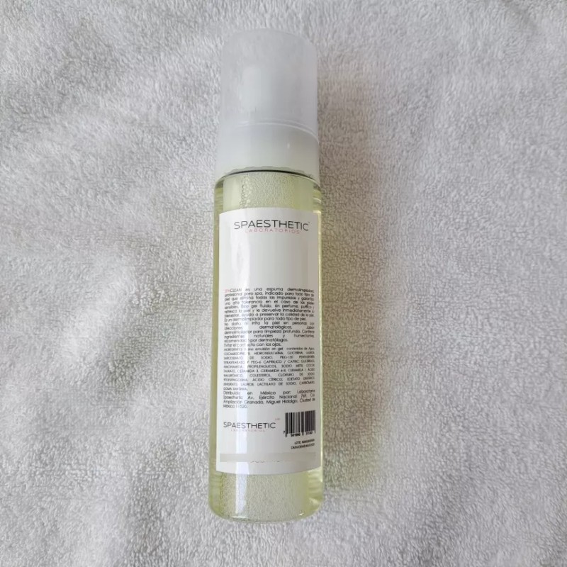 Spaesthetic Espuma Dermolimpiadora Para Todo Tipo De Piel De 250