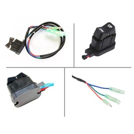 Power Boat Tilt Trim Switch Replacement for Mercury Mariner Outboard Remote Control Box 87-18286A43 87-18286A26 87-16991A1 87-18286A2