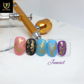 The man's color handmade nail tips - Long Round Square / 그남자칼라 수제네일팁 - 롱라운드스퀘어