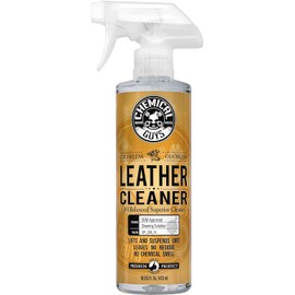 Chemical Guys Leather Cleaner, Colorless and Odorless for Car Interiors, Furniture, Boots, and More (Works on Natural, Synthetic, Pleather, Faux Leather and More), 32 fl oz - SPI_208_32