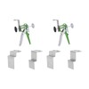 Qianly 2Pcs Drawer Front Installation Clamps Drawer Face Clamps Carpentry