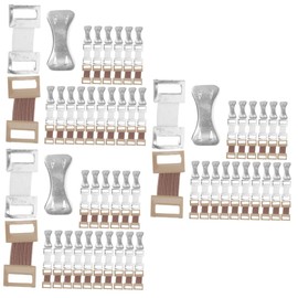 Healvian 150sets Reusable Bandage Clips Fasteners for Elastic Bandages for Compression Wraps and Outdoor Use Includes Clips Skin Tone