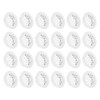 sourcing map 24Pcs Air Vents Circular Flat Soffit Vent 25mm/1"
