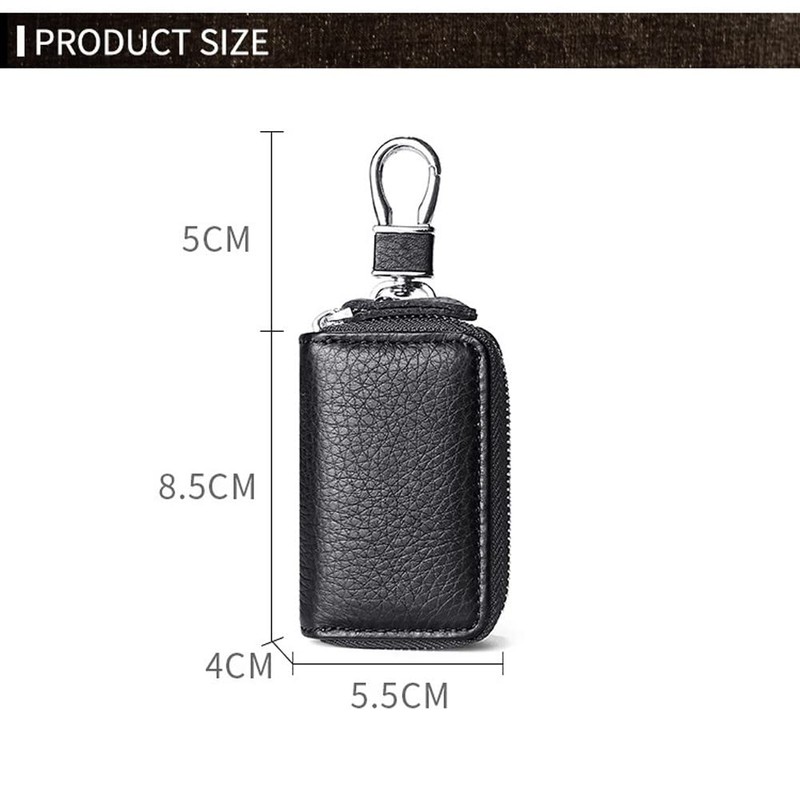 ihreesy Car Key Holder Bag,Car Smart Key Chain Keychain Holder