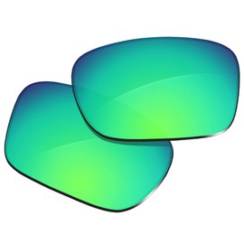 Glintbay Lente de repuesto 100% de ajuste preciso para Maui Jim Wiki Wiki MJ246-59 mm, espejo verde polarizado