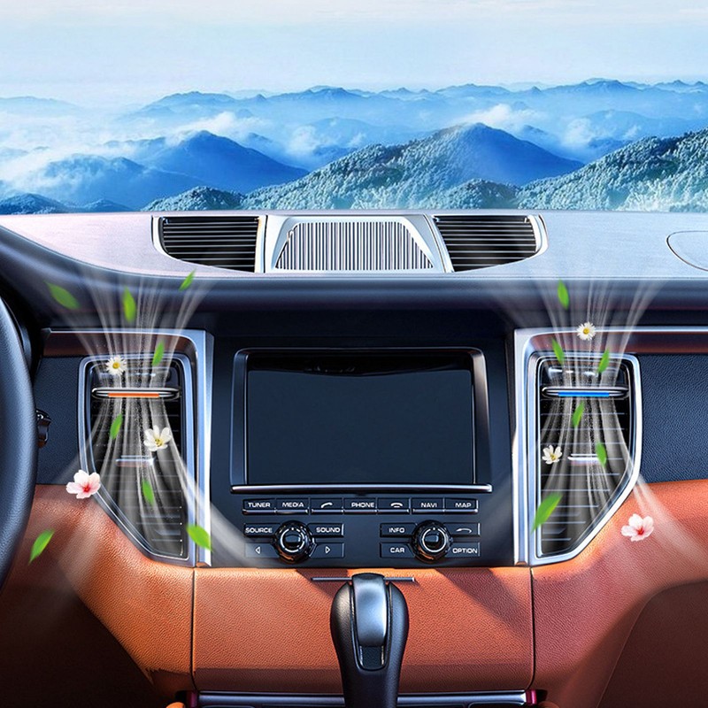 Car Aromatherapy Air Vent Diffuser Magnet Absorption Long Lasting Fragrance