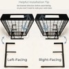 3-Tier Under Sink Organizer, Pull-Out Drawers, 2-Pack Black