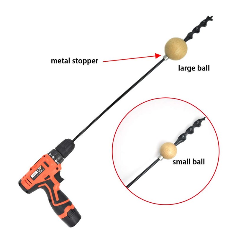 Flexible Installer Drill Bit Fish Bit for Pulling Wire Through