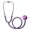 Dachshund Single Head Stethoscope (Purple)