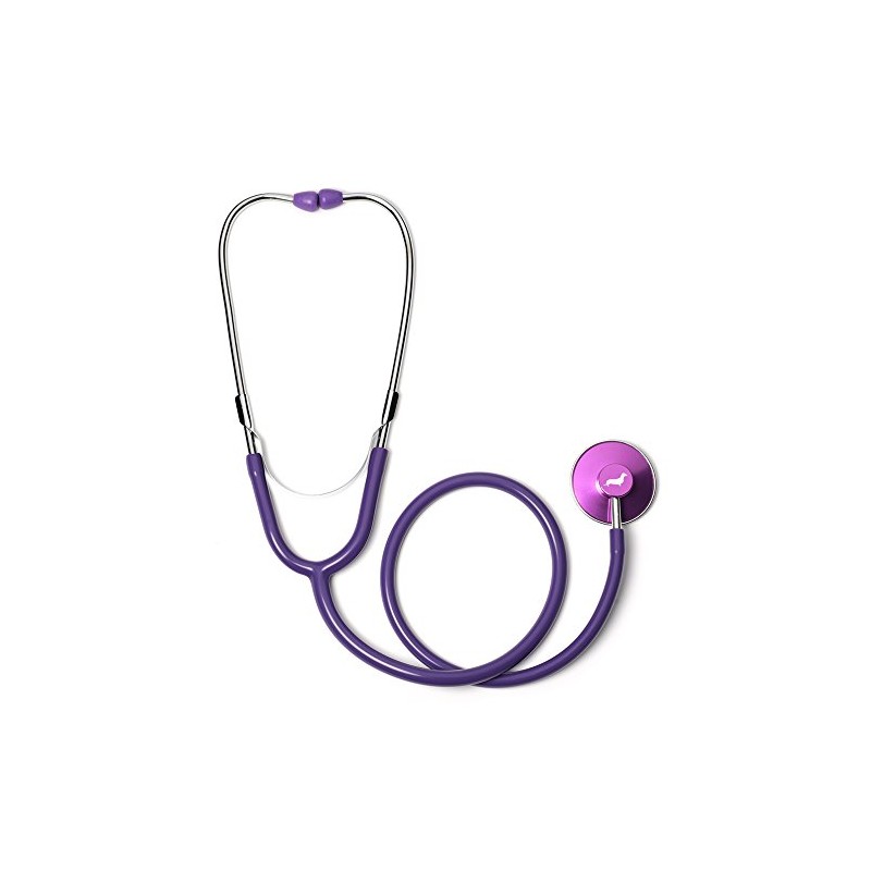 Dachshund Single Head Stethoscope (Purple)